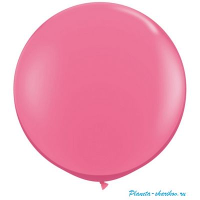 Большой шар с гелием "Розовый"